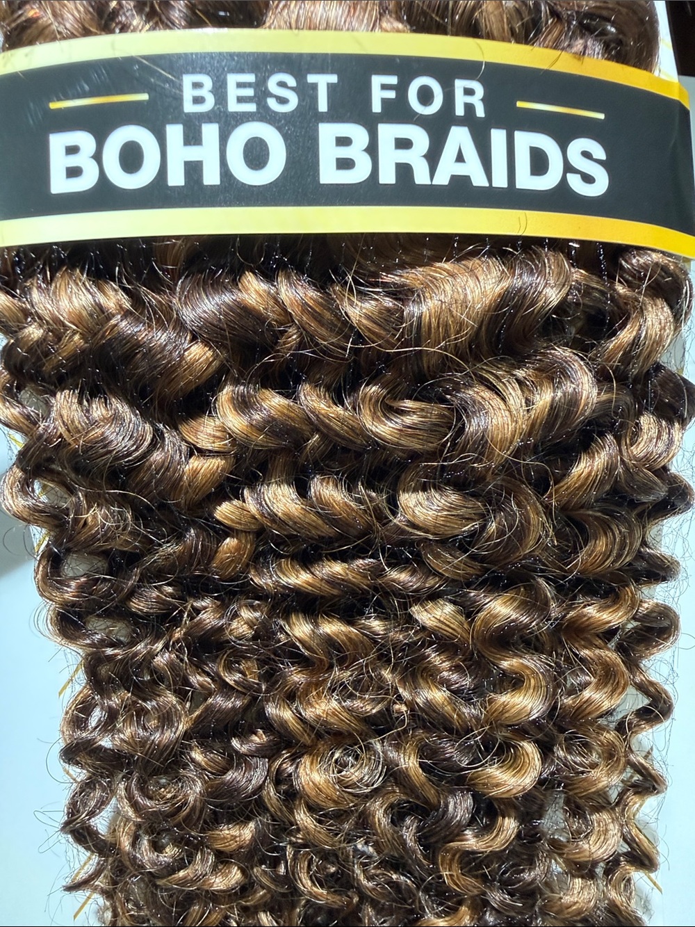 💯% 18” HUMAN Water Wave Bulk Dark Browns